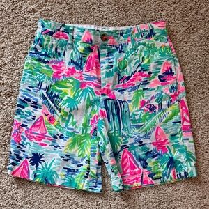 Lilly Pulitzer Boys Beaumont Shorts in Multi Salt In the Air